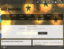 Tablet Screenshot of mikemangione.com